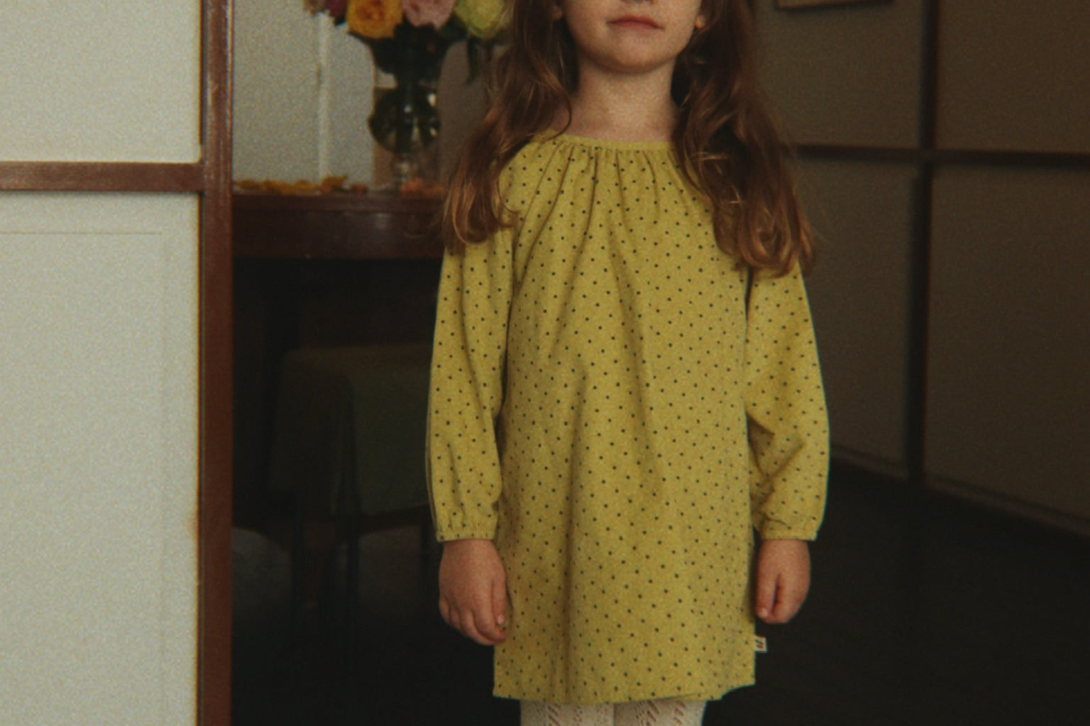 Konges Sløjd A/S WOVEN DRESSES dot leek