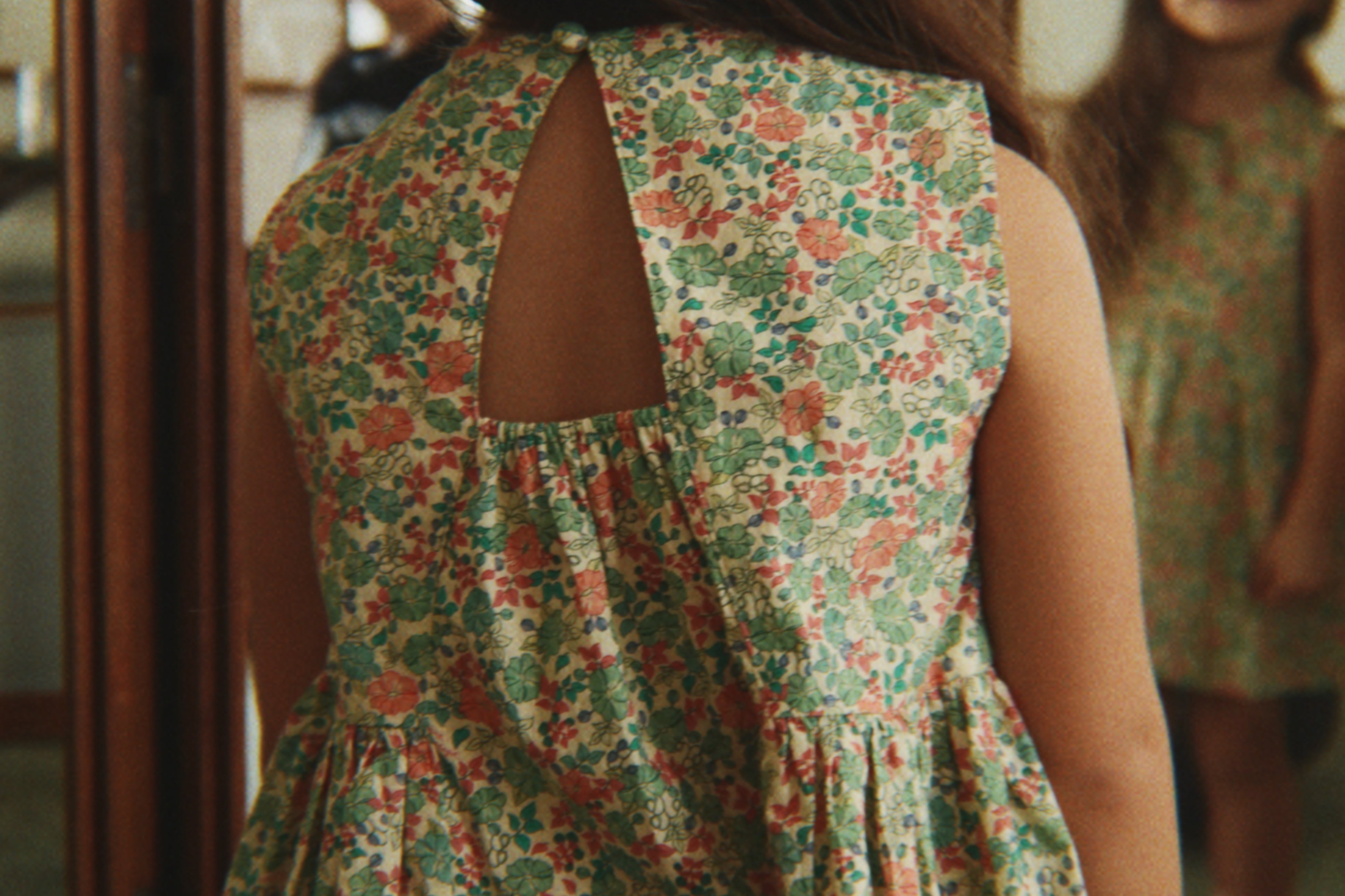 Konges Sløjd A/S WOVEN DRESSES carlie verde