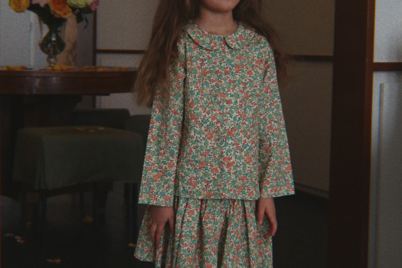 Konges Sløjd A/S WOVEN SKIRTS carlie verde