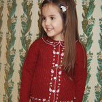 Konges Sløjd A/S KNITTED CARDIGANS pomegranate