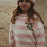 Konges Sløjd A/S KNITTED BLOUSES & VESTS rosy stripe