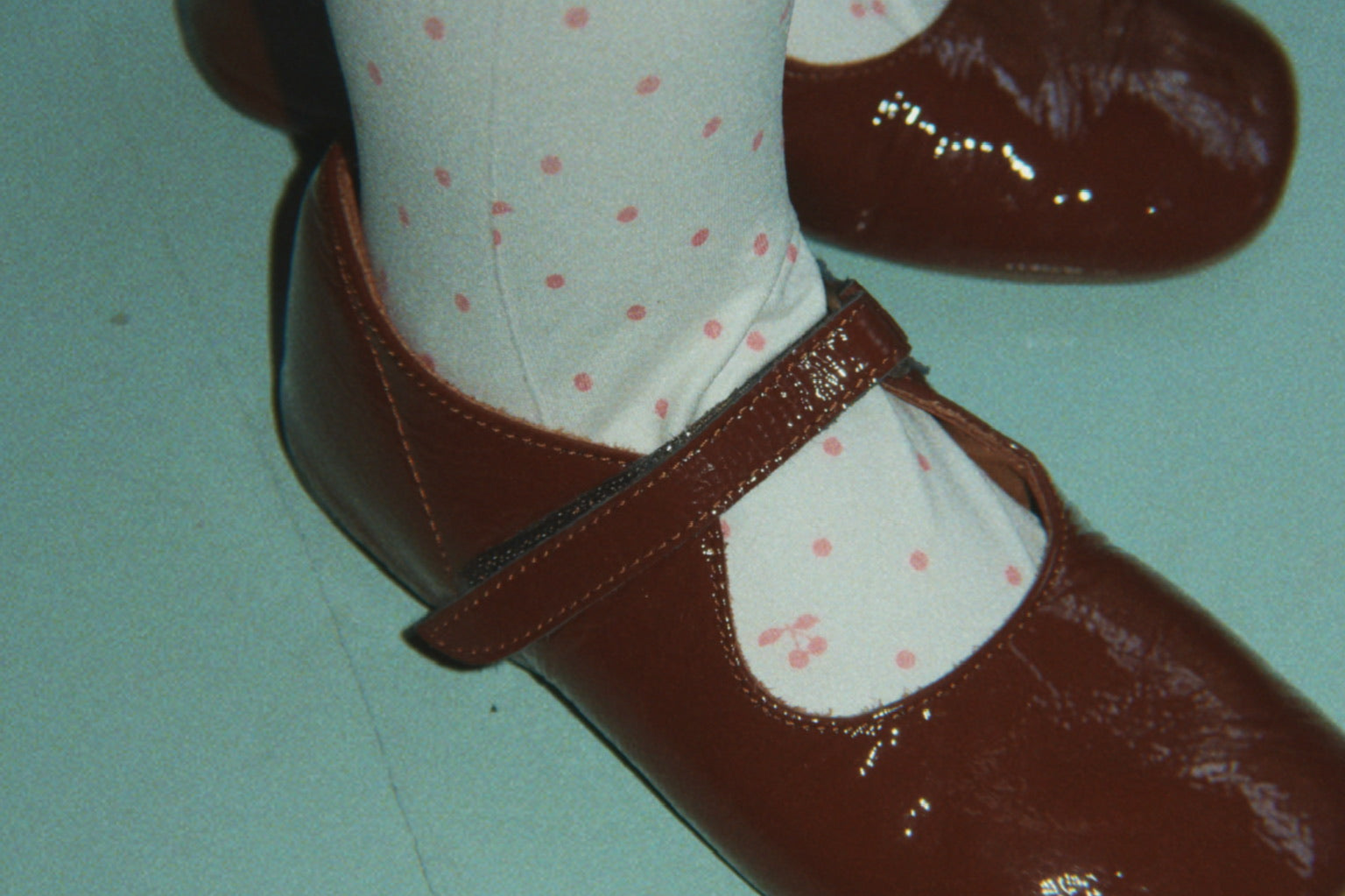 Konges Sløjd A/S STOCKINGS cherry dot/pink