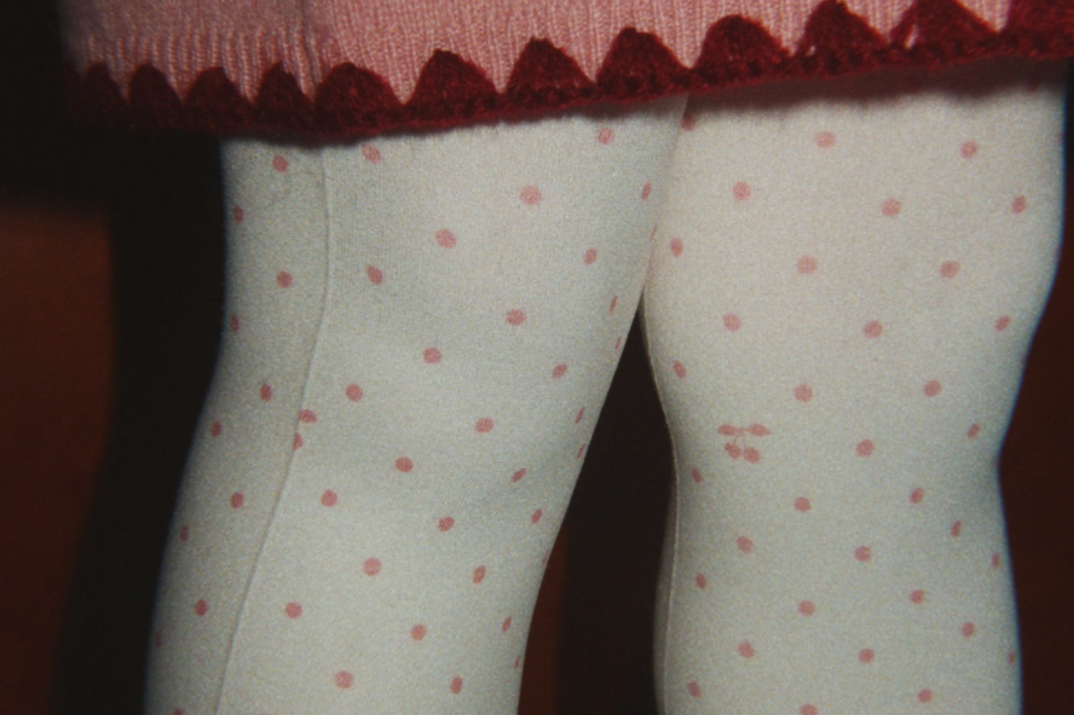 Konges Sløjd A/S STOCKINGS cherry dot/pink