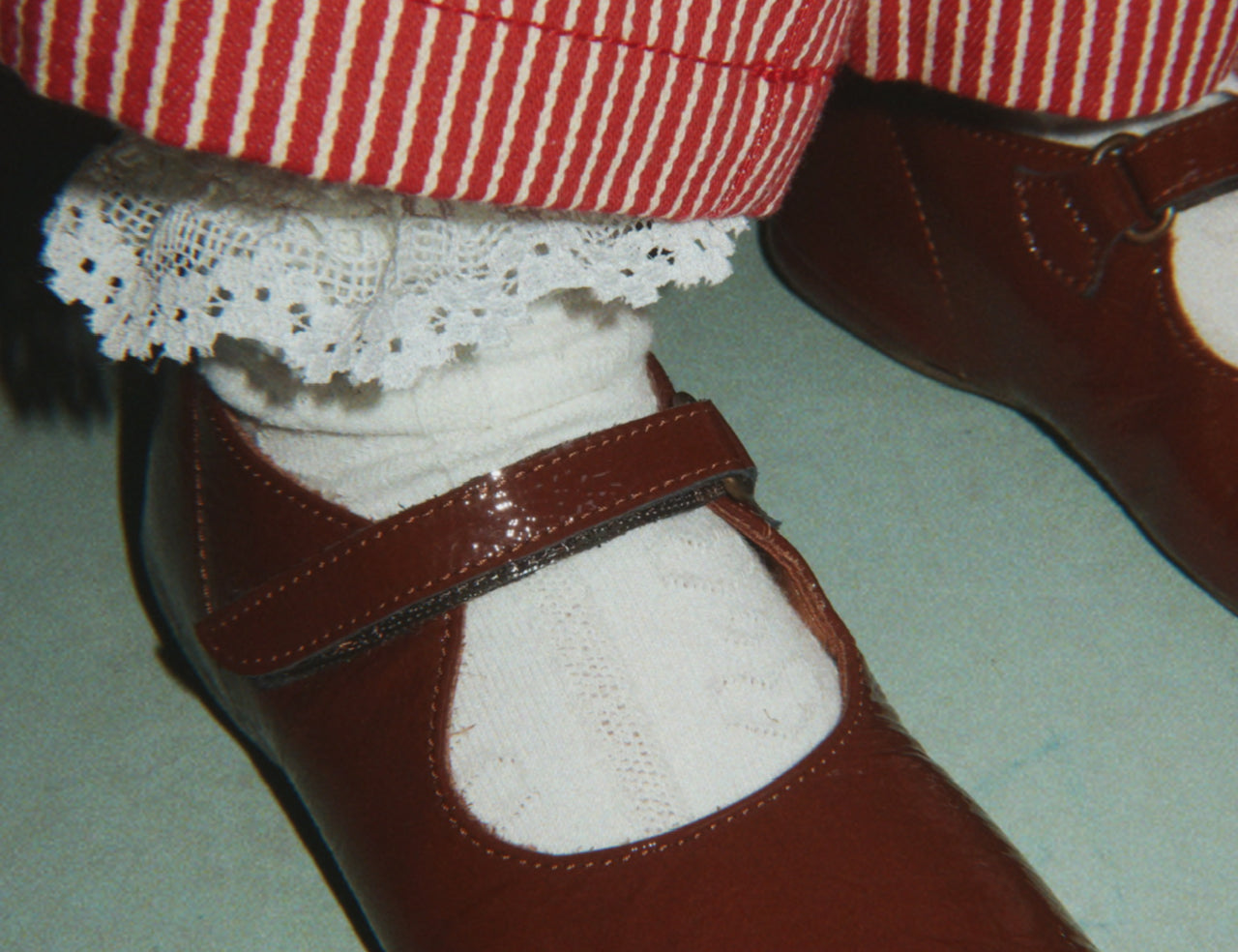 Konges Sløjd A/S SOCKS red/off white