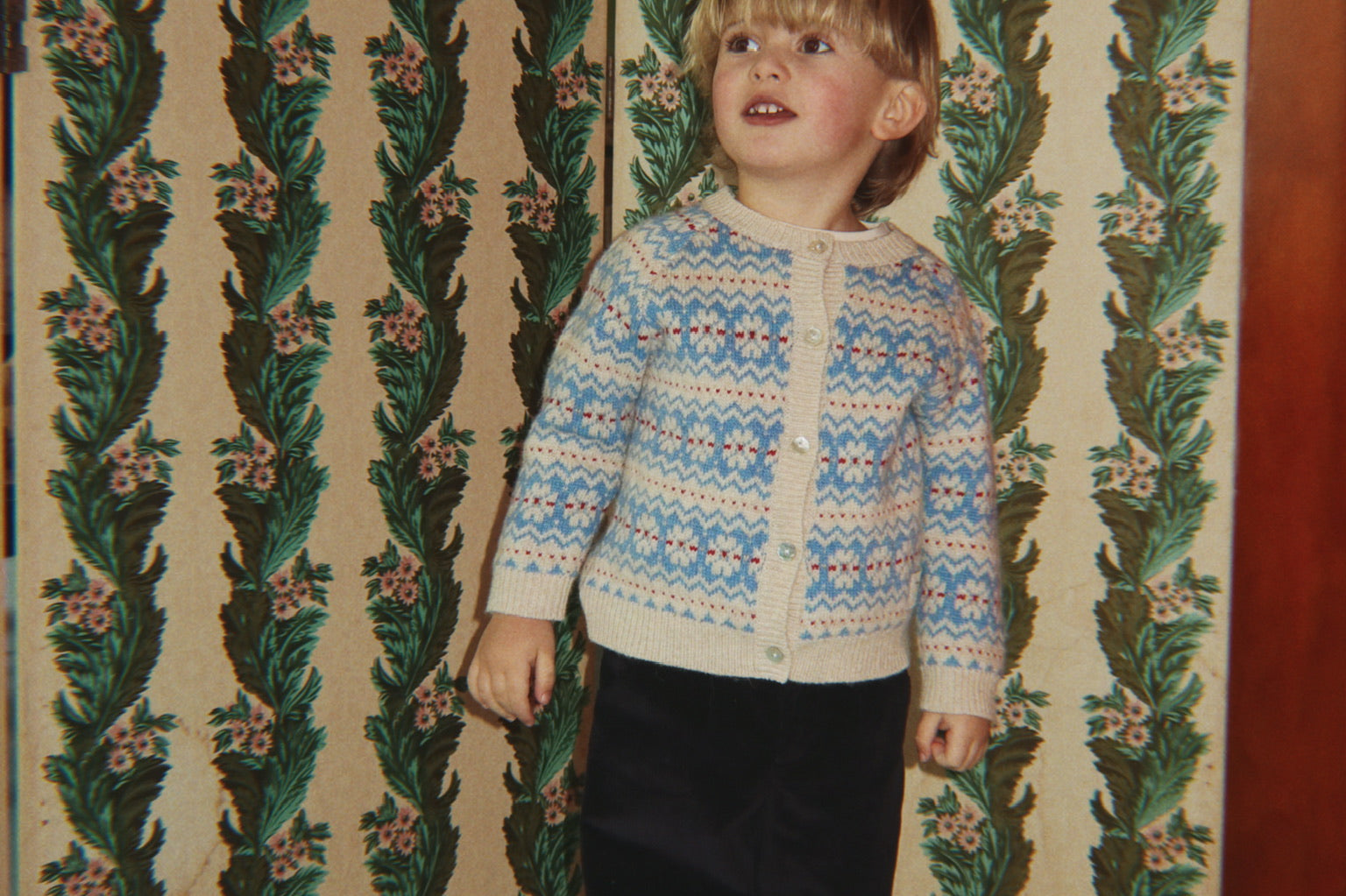 Konges Sløjd A/S KNITTED CARDIGANS blue multi