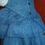 Konges Sløjd A/S WOVEN DRESSES denim sparkle