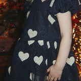 Konges Sløjd A/S WOVEN DRESSES coeur night sky