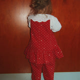 Konges Sløjd A/S WOVEN PANTS cherry dot derby