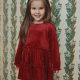 Konges Sløjd A/S JERSEY DRESSES red dahlia