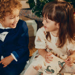 Konges Sløjd A/S WOVEN DRESSES christmas teddy