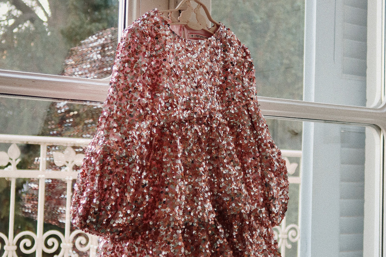 Konges Sløjd A/S WOVEN DRESSES grey/rosa