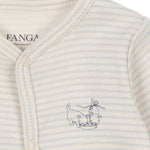 Konges Sløjd A/S Onesies tea stripe gray dawn