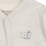 Konges Sløjd A/S Onesies tea stripe gray dawn