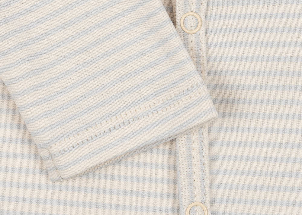 Konges Sløjd A/S Onesies tea stripe gray dawn
