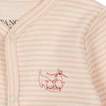 Konges Sløjd A/S Onesies tea stripe cameo