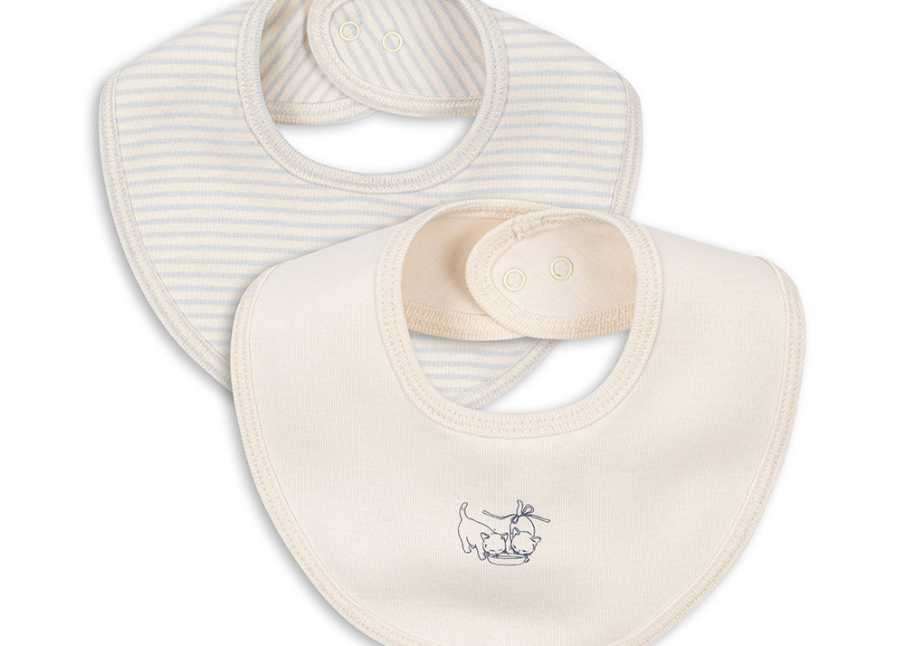 Konges Sløjd A/S Kwijlslabbetjes blue mix