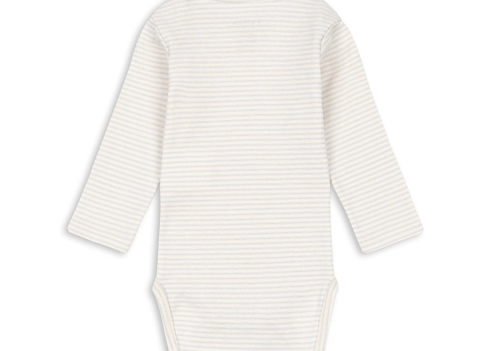 Konges Sløjd A/S Rompers tea stripe gray dawn