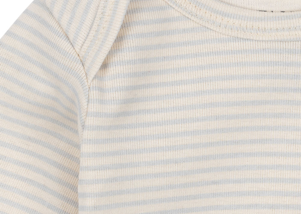 Konges Sløjd A/S Rompers tea stripe gray dawn