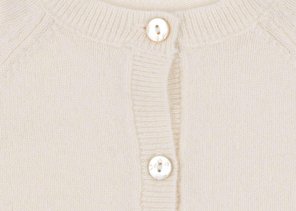 Konges Sløjd A/S Gebreide Cardigans antique white