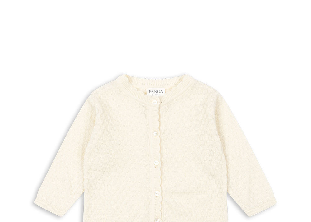 Konges Sløjd A/S Gebreide Cardigans antique white