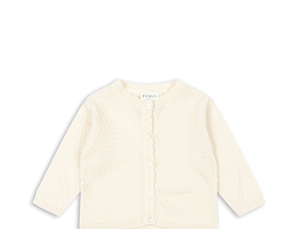 Konges Sløjd A/S KNITTED CARDIGANS antique white