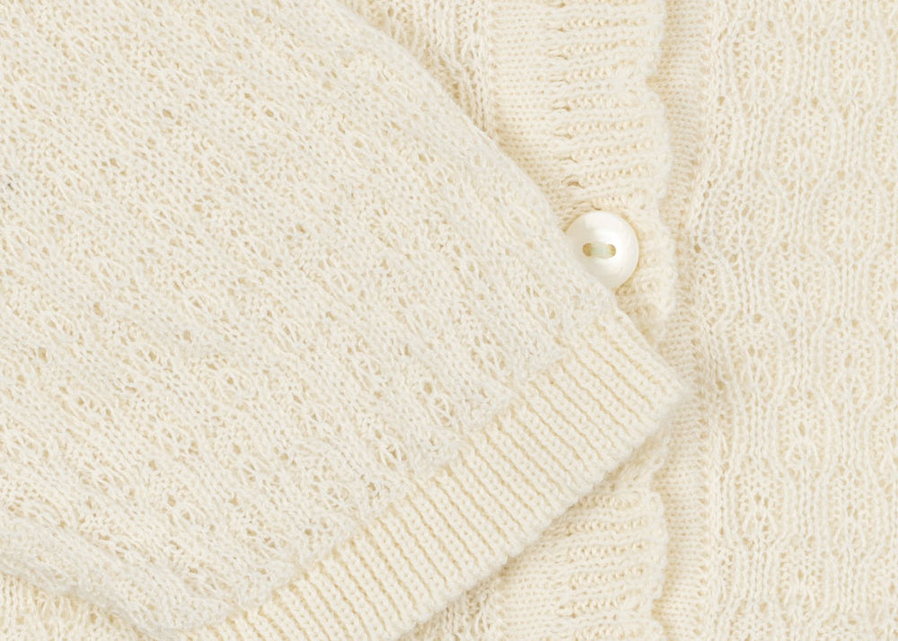 Konges Sløjd A/S Gebreide Cardigans antique white