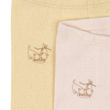 Konges Sløjd A/S JERSEY PANTS banana crepe/creole pink