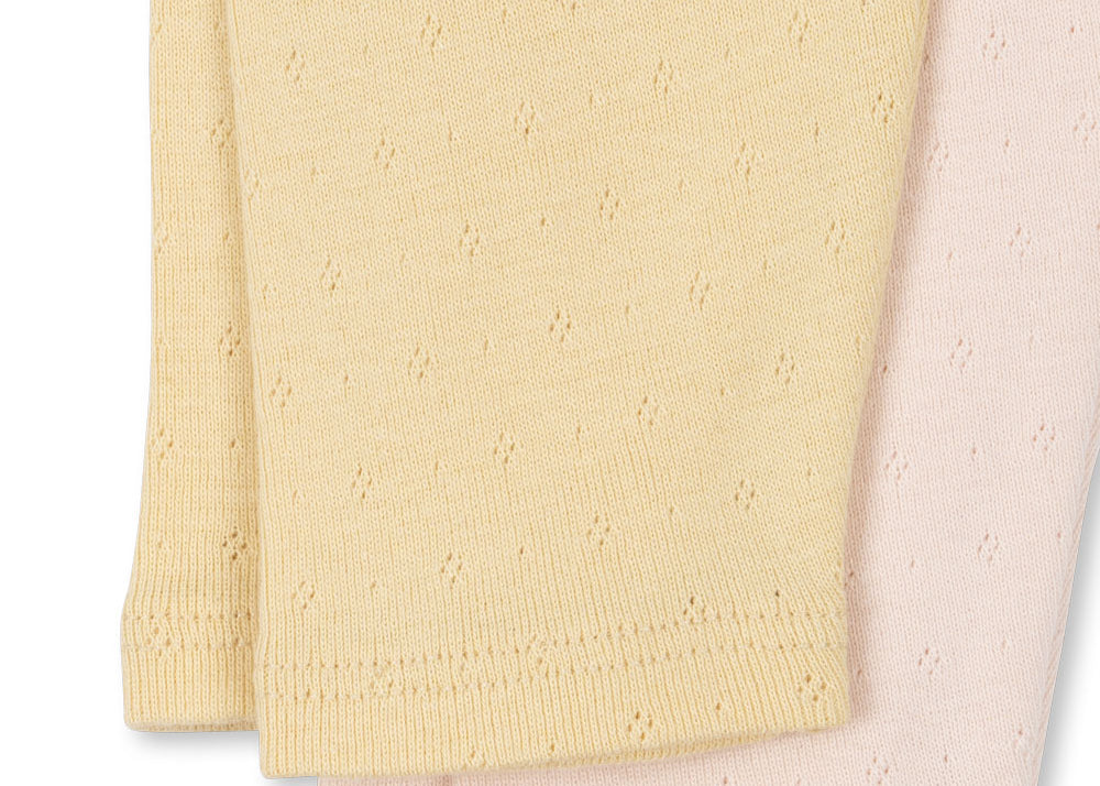 Konges Sløjd A/S JERSEY PANTS banana crepe/creole pink