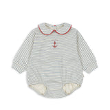 Konges Sløjd A/S Rompers stripe bluie