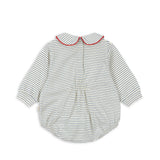 Konges Sløjd A/S Rompers stripe bluie
