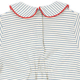 Konges Sløjd A/S Rompers stripe bluie