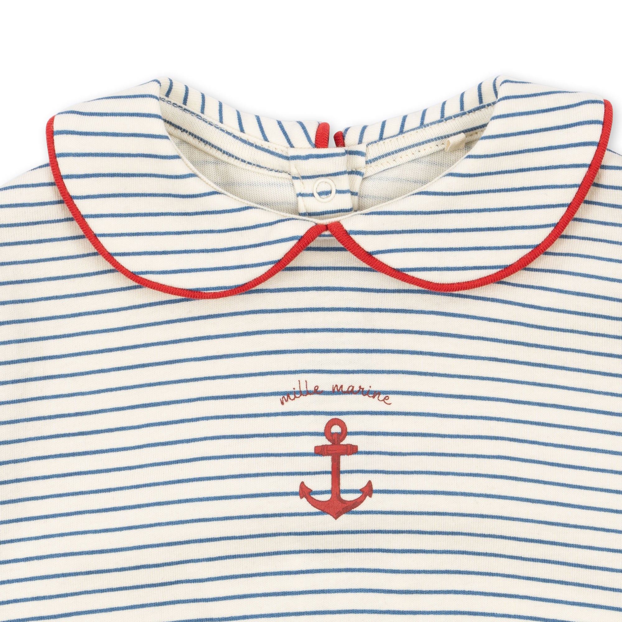 Konges Sløjd A/S Rompers stripe bluie