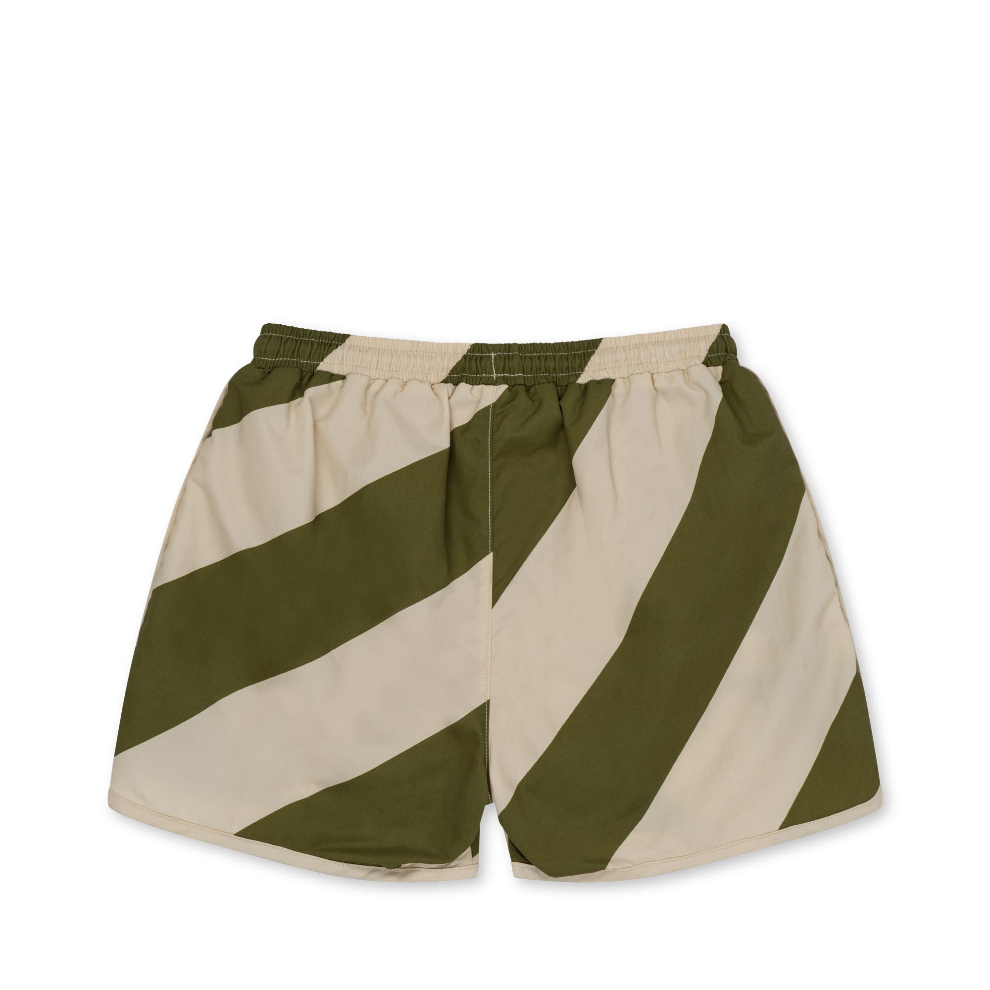 Konges Sløjd A/S Zwemshorts dark olive/creamy white