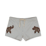 Konges Sløjd A/S Zwemshorts stripe bluie
