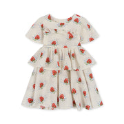 Konges Sløjd A/S WOVEN DRESSES vita rosa