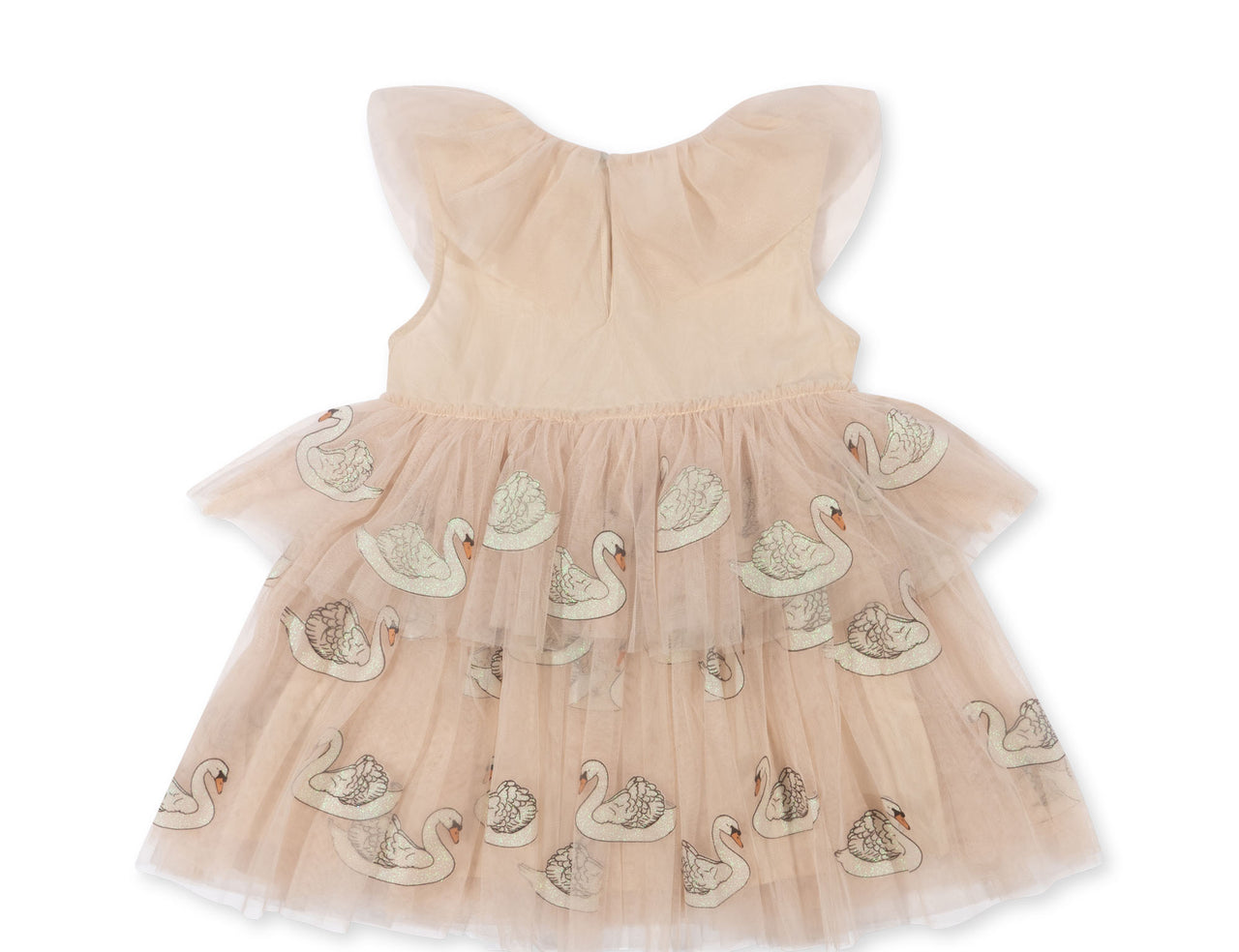 Konges Sløjd A/S WOVEN DRESSES swan glitter