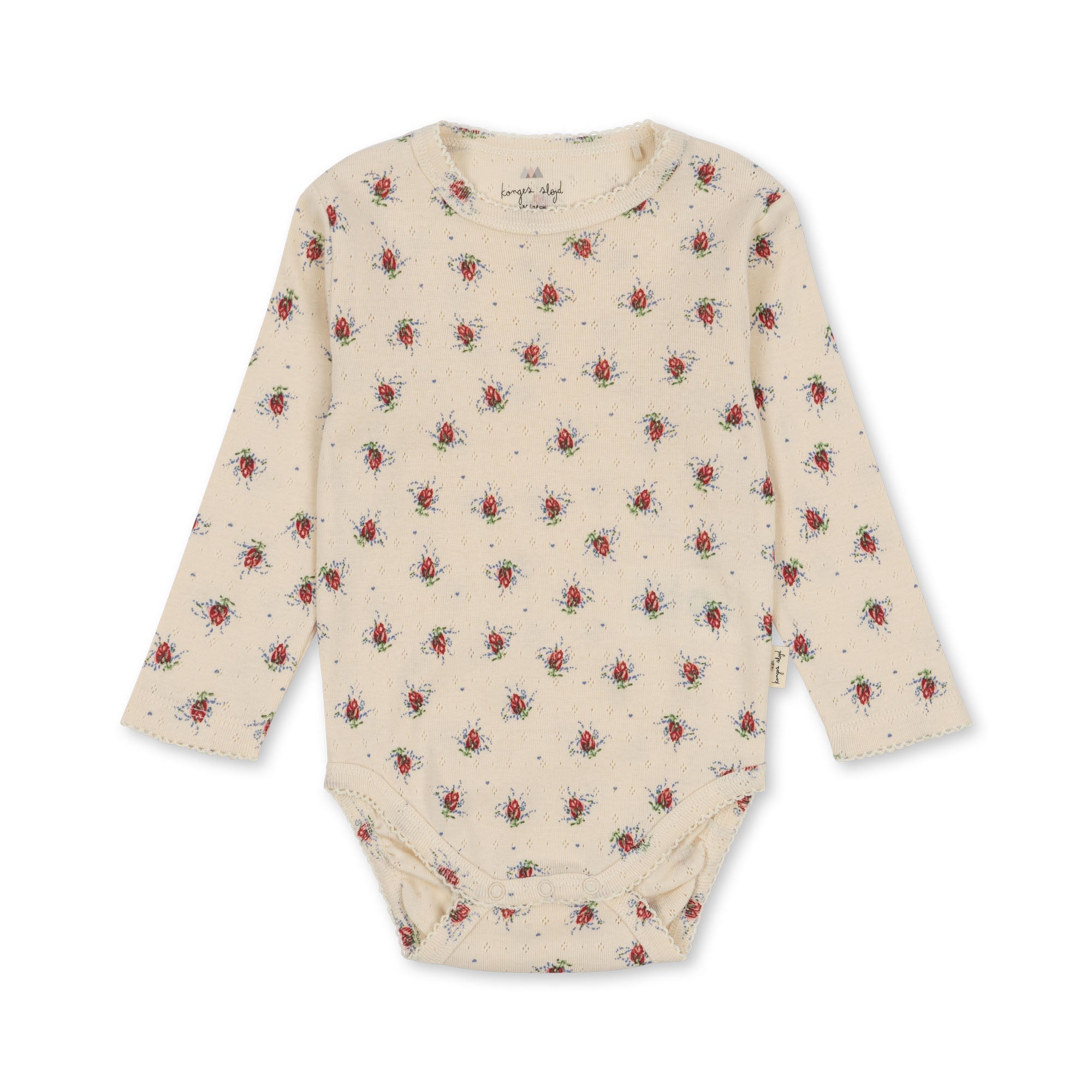 Konges Sløjd A/S Rompers vita rosa mini
