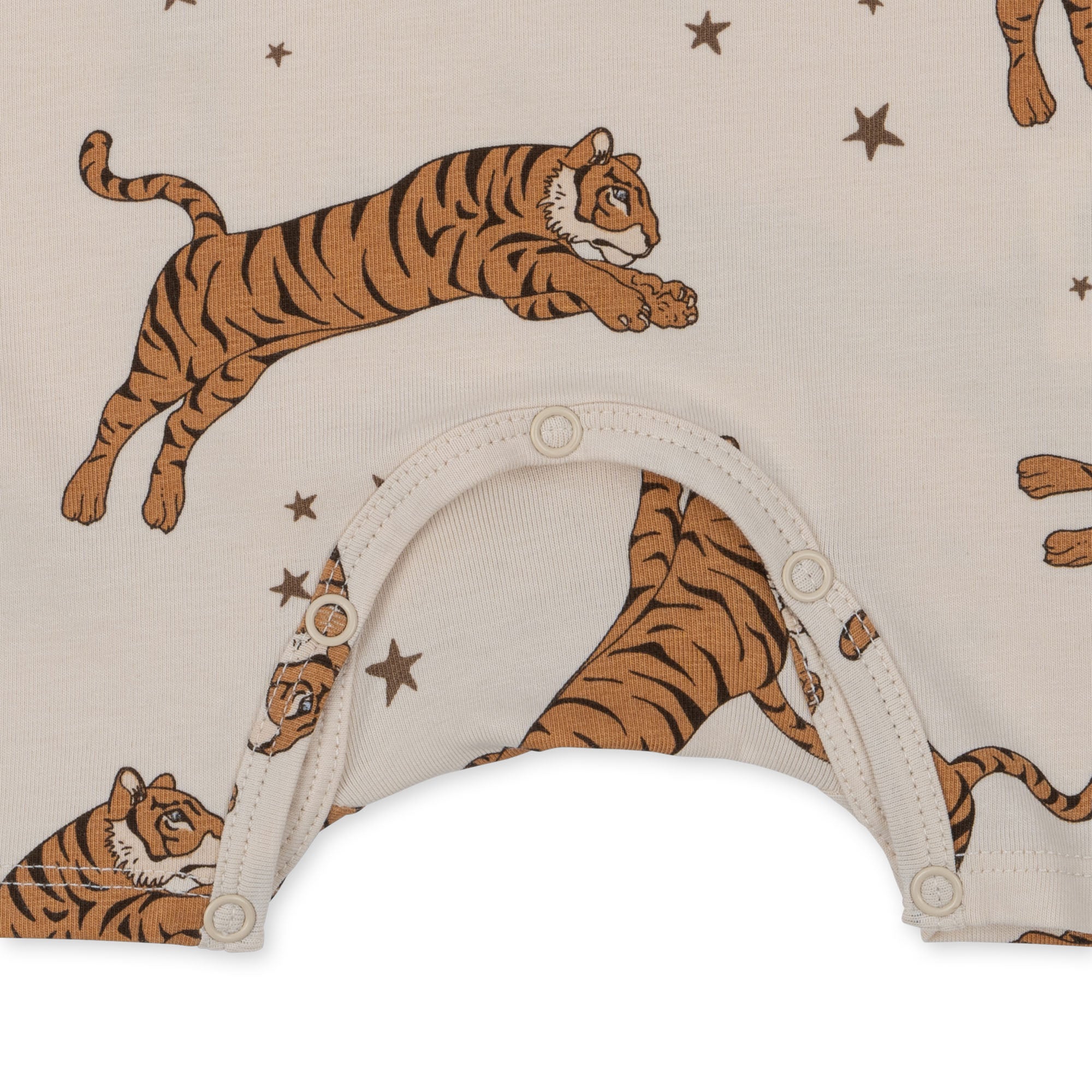 Konges Sløjd A/S Jersey Rompers En Jumpsuits tiger sand