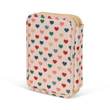 Konges Sløjd A/S PENCIL CASE coeur colorè frappe
