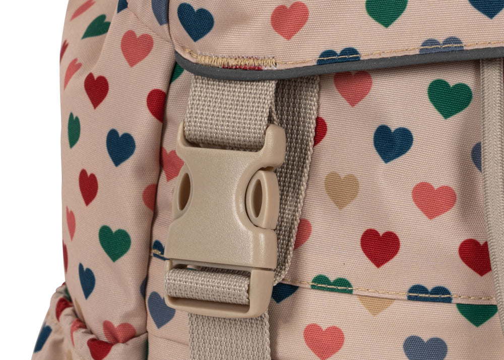Konges Sløjd A/S Schooltas coeur colorè frappe
