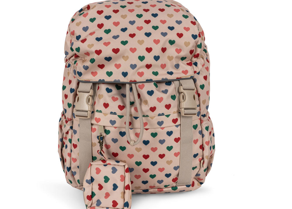 Konges Sløjd A/S Schooltas coeur colorè frappe