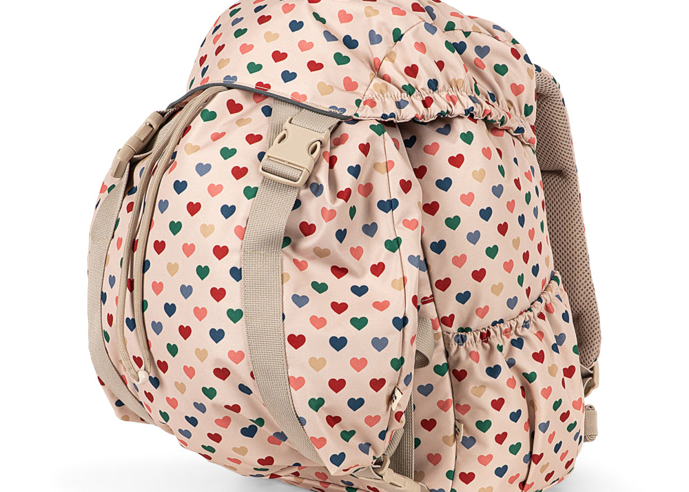 Konges Sløjd A/S SCHOOLBAG coeur colorè frappe