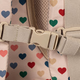 Konges Sløjd A/S SCHOOLBAG coeur colorè frappe