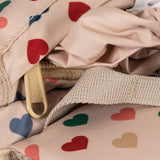 Konges Sløjd A/S SCHOOLBAG coeur colorè frappe
