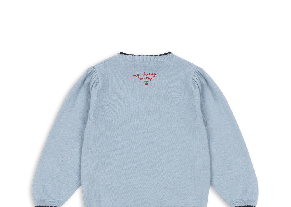 Konges Sløjd A/S Gebreide Cardigans blue fog