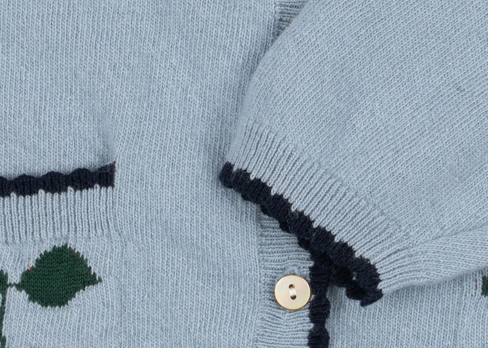 Konges Sløjd A/S Gebreide Cardigans blue fog