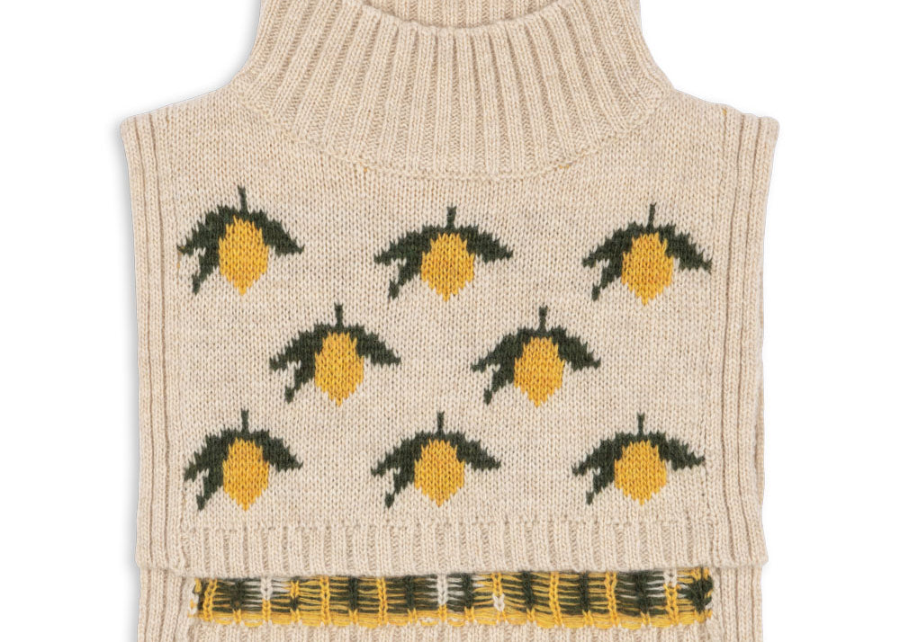 Konges Sløjd A/S Nekwarmer lemon