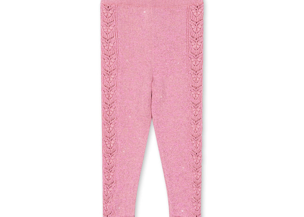 Konges Sløjd A/S Gebreide Broeken powder pink