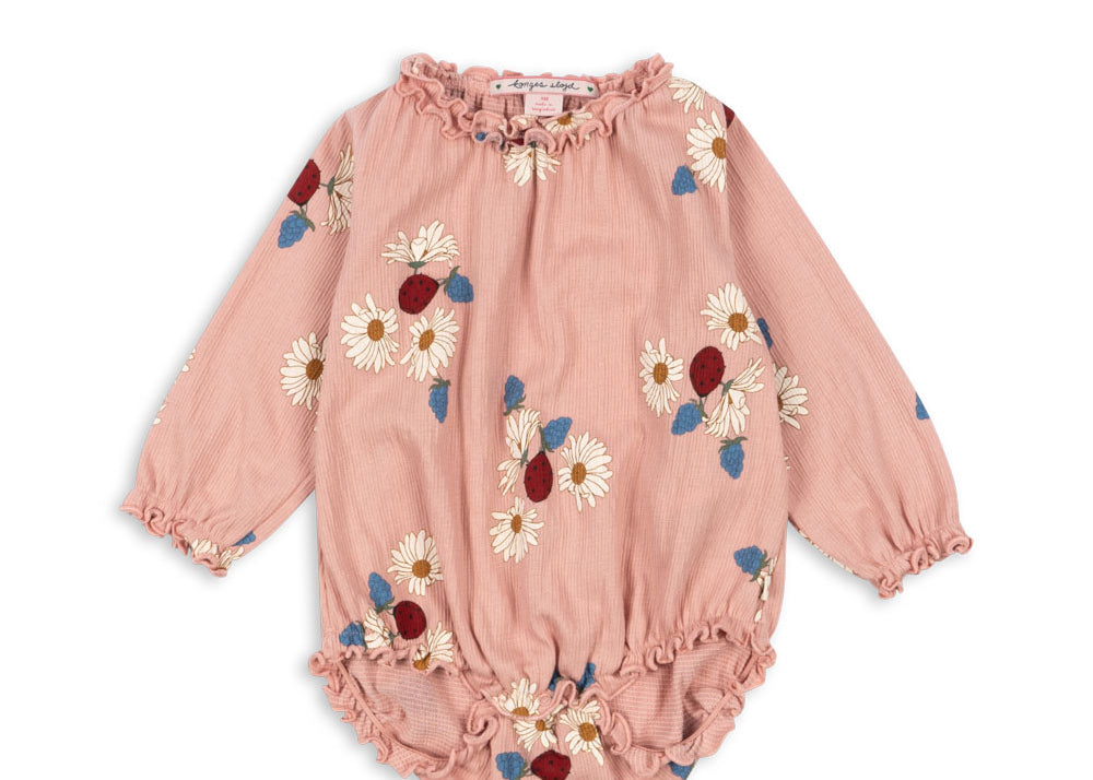 Konges Sløjd A/S Rompers ladybug daisy blush