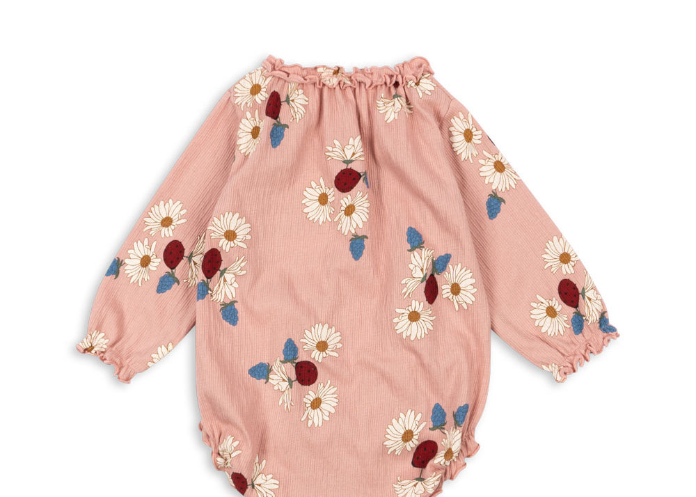 Konges Sløjd A/S Rompers ladybug daisy blush